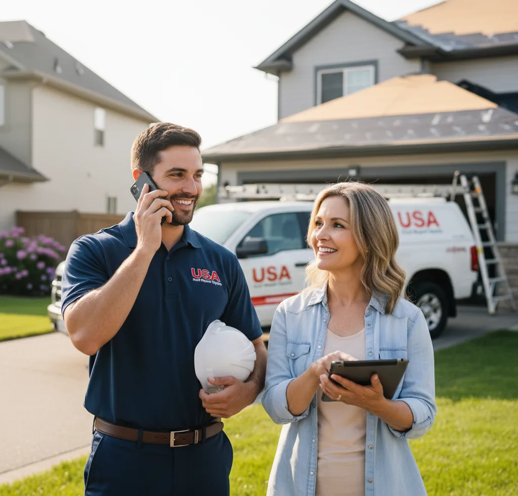 USA Roof Repair Experts customer support in Helena
